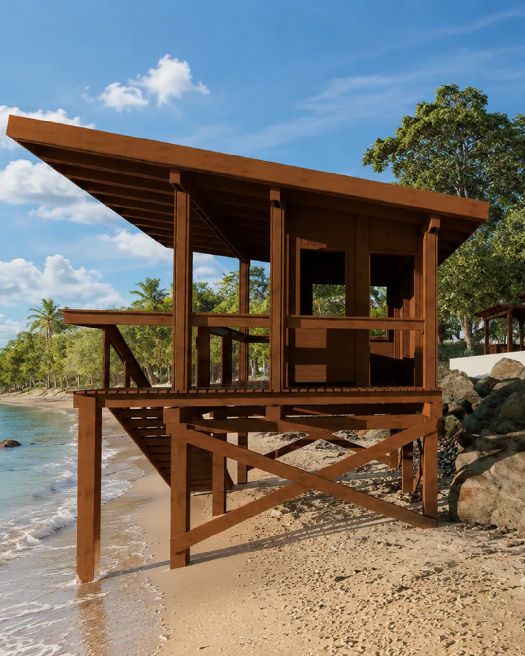 Equipo Pergola by Maderal en etapa de desarrollo y documentación