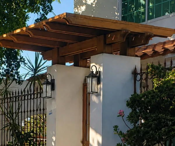 Arquitectura y diseño residencial en madera, Pergola by Maderal