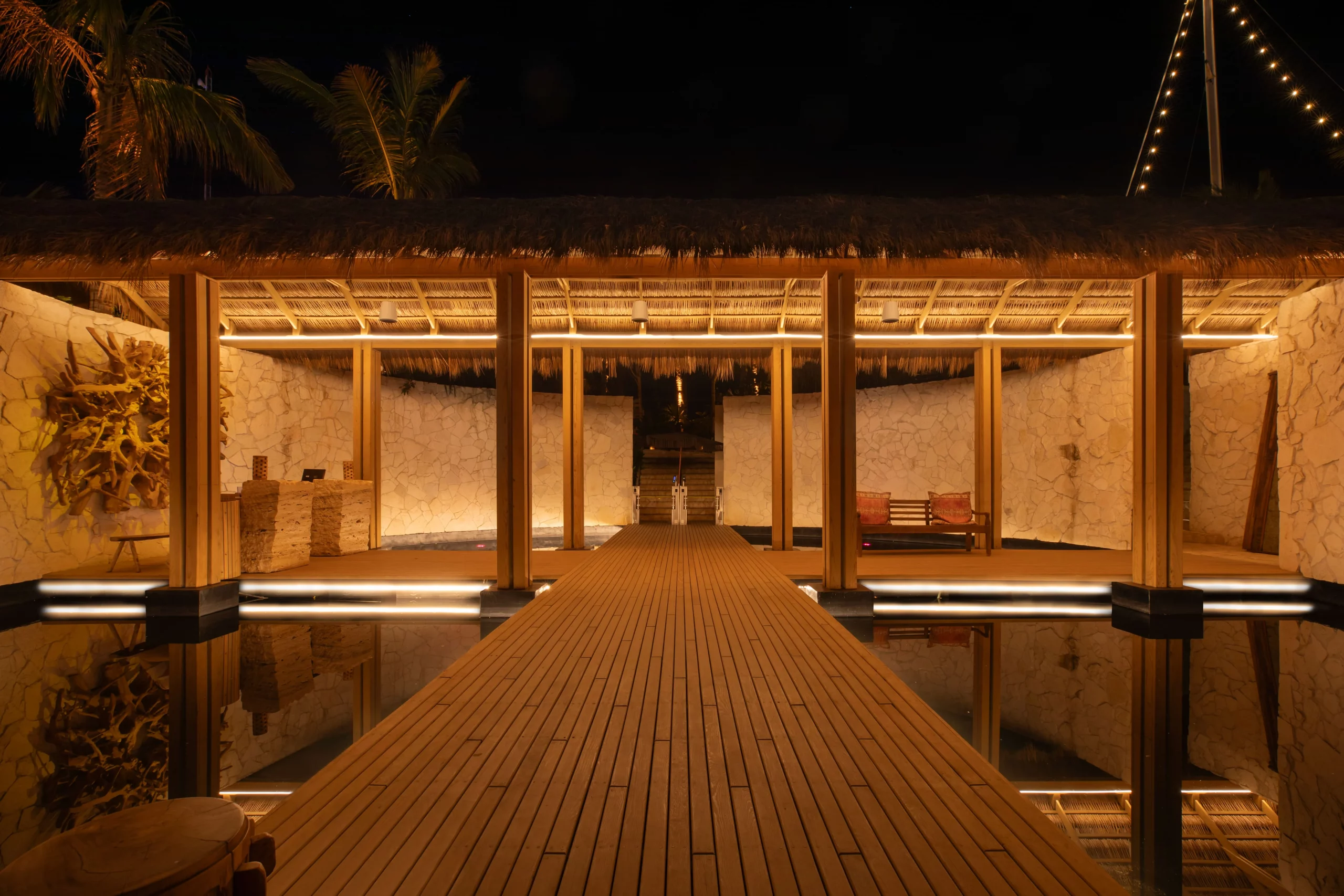 Club Shekinah, pérgola de madera, Pergola by Maderal, Mazatlán
